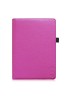 Apple iPad 2/3/4 360 Rotaing Pu Leather with Viewing Stand Plus Free Stylus Case Cover for Apple iPad 2-Pink